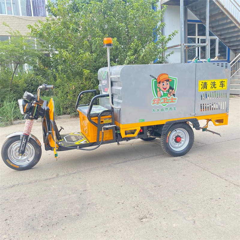 宣城电动高压冲洗车CX700A（不锈钢箱体）
