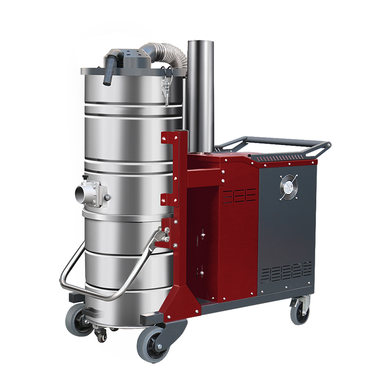 宣城坦洁380V 双桶手动反吹工业吸尘器X8系列